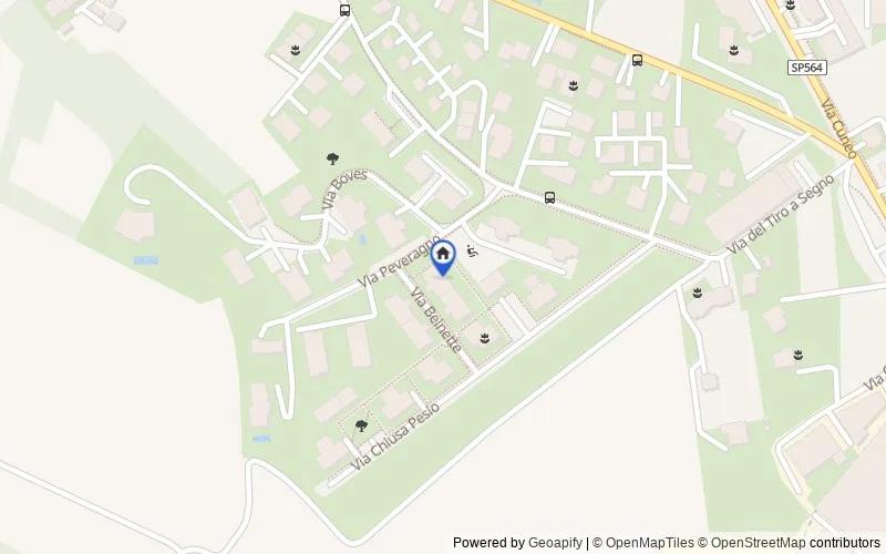 Carte du secteur : Via Beinette, 1, 12084 Mondovì CN, Italia, Mondovì, Cuneo