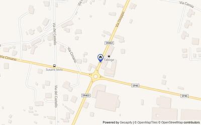 Mappa della zona: Via Osoppo 2, 33030, Majano, Udine