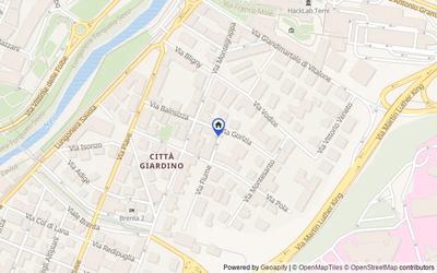 Mappa della zona: Quartiere Città Giardino, Via Fiume, 3, 05100, Terni, Terni