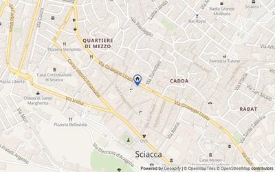 Mappa della zona: c/da Nadorello, 92019, Sciacca, Agrigento