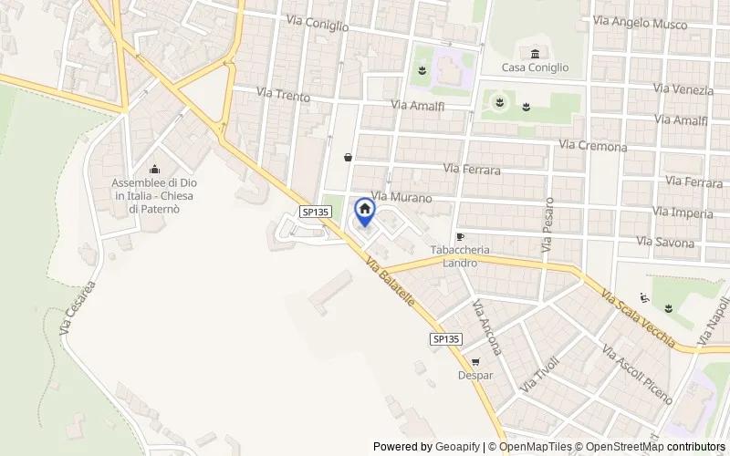Mappa della zona: Via L. Balatelle, 19, 95047 Paternò CT, Italia, 95047, Paternò, Catania