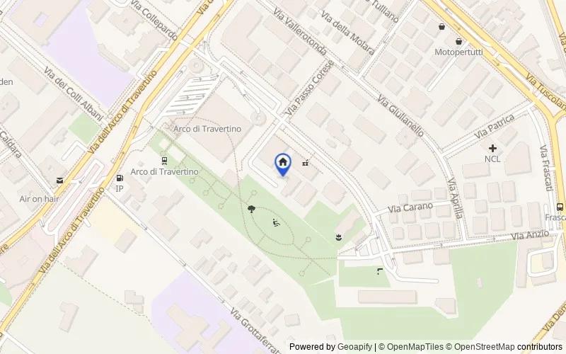Map of the area: Via Collegentilesco, 29, 00178 Roma RM, Italia, Roma, Roma