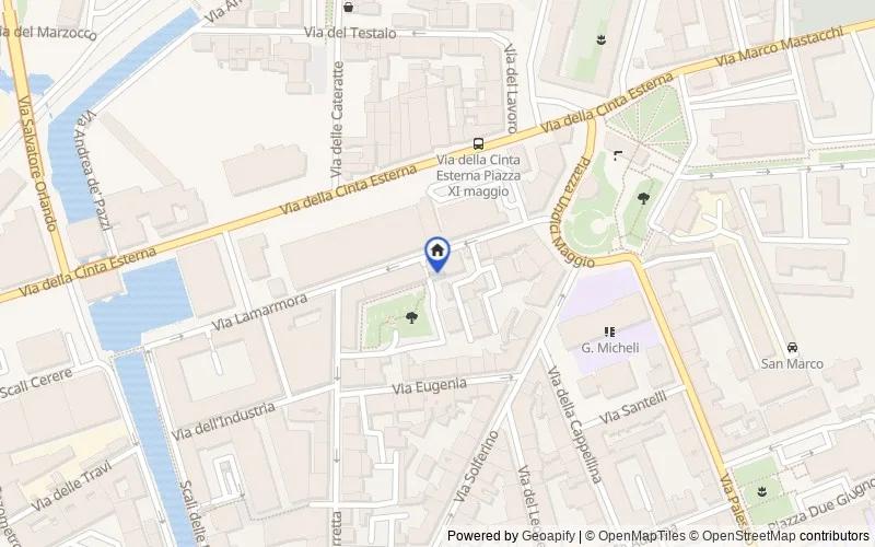 Map of the area: Via Alfonso Lamarmora, 17, 57122 Livorno LI, Italia, Livorno, Livorno
