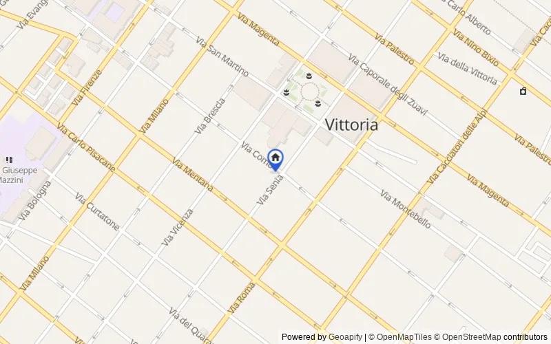Mappa della zona: Via Como, 204, 97019 Vittoria RG, Italia, 97019, Vittoria, Ragusa