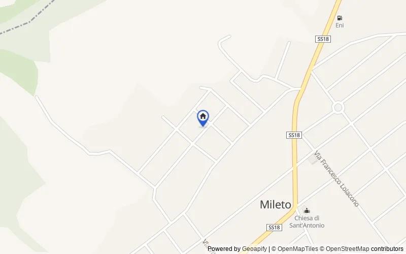 Carte du secteur : Via G. Di Vittorio, 7A, 89852, Mileto, Vibo Valentia