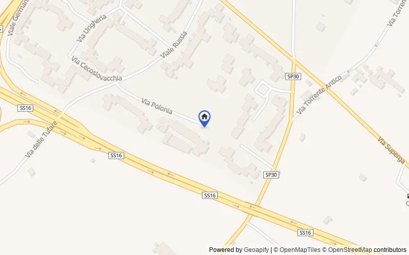 Map of the area: Via Polonia, 48, 76125 Trani BT, Italia, 76125, Trani, Barletta-Andria-Trani