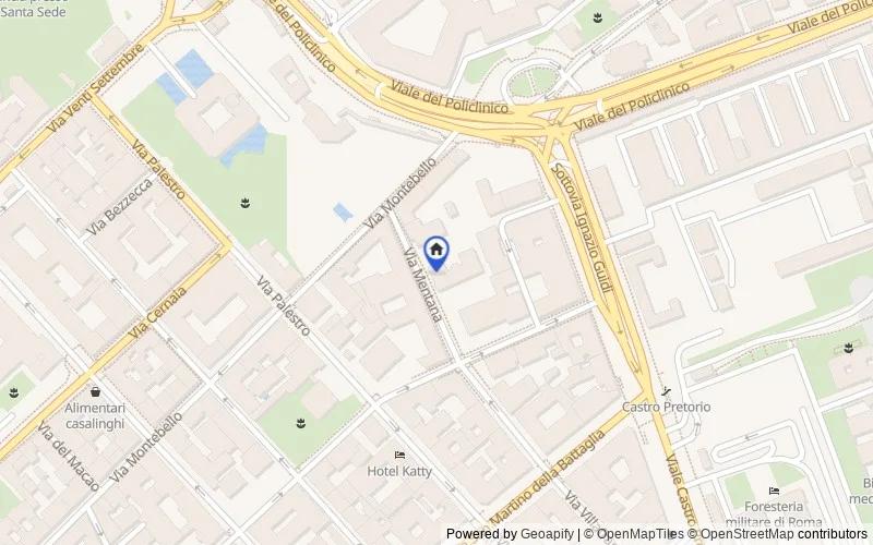 Carte du secteur : Via Mentana, 2, 00185 Roma RM, Italia, 00185, Roma, Roma