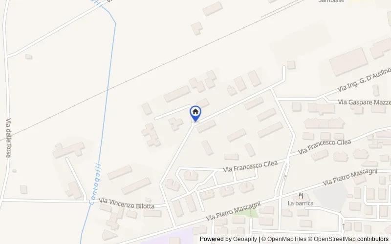 Mappa della zona: via G. Cianflone s.n.c, 88046, Lamezia Terme, Catanzaro