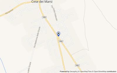 Mappa della zona: Via Paolo Marso, 71, 67051 Cese AQ, Italia, 67051, Avezzano, L'Aquila
