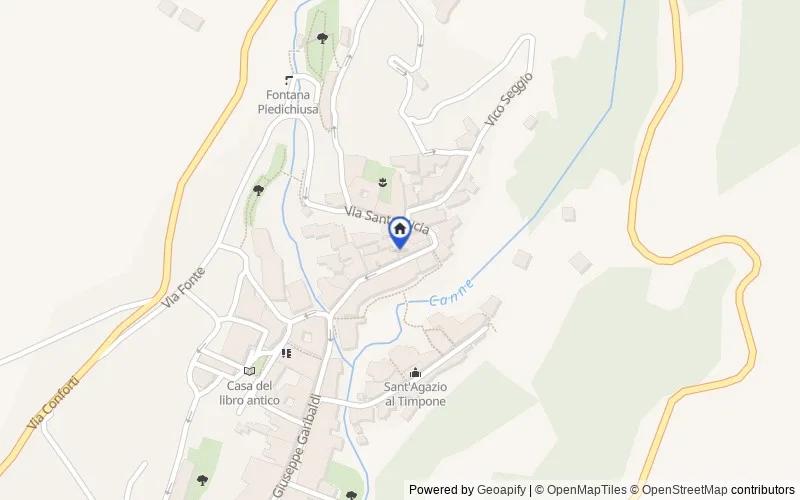 Mappa della zona: Località Santa Lucia, via Santa Lucia, 88046, Lamezia Terme, Catanzaro