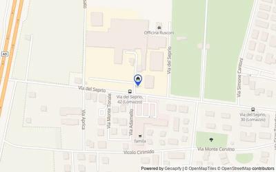 Mappa della zona: Via del Seprio, 42, 22074 Lomazzo CO, Italia, 22074, Lomazzo, Como