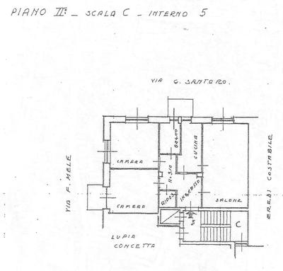 Diritto di piena proprietà dell’immobile sito Comune di Cosenza, ViaGiuseppe...