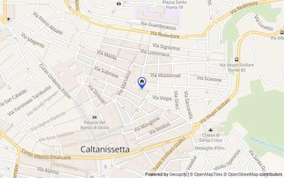 Mappa della zona: Via San Calogero, 15, 93100 Caltanissetta CL, Italia, Caltanissetta, Caltanissetta