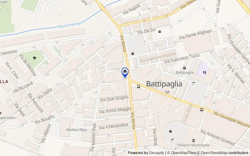 区域地图：via Teodoro de Divitiis 6, Battipaglia, Salerno