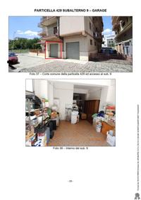 Appartamento e garage per la quota di 1/1 di piena proprietà. 