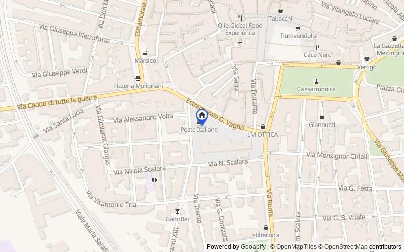 Mapa de la zona: Piazza Giuseppe di Vagno, 30, 70021 Acquaviva delle Fonti BA, Italia, 70021, Acquaviva delle Fonti, Bari