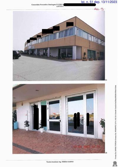 Piena proprietà per la quota di 1000/1000 di una unità immobiliare della superficie catastale lorda di mq 315, ubicata al primo piano del fabbricato " Centro Polifunzionale La Vida" sito in Termoli alla via dei Palissandri 8.La struttura polifunzionale è stata realizzata a partire dall'anno 2008 e nei successivi anni è stata oggetto di ampliamenti e modifiche interne.