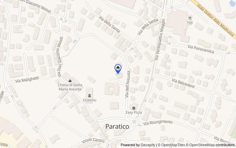 Mappa della zona: Via dell'Assunta, 13, 25030 Paratico BS, Italia, 25030, Paratico, Brescia