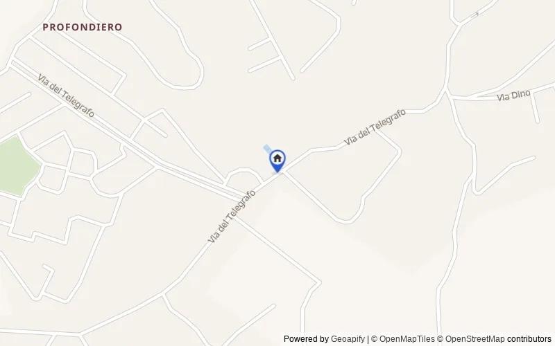 Mappa della zona: via del Telegrafo, snc, 87020, San Nicola Arcella, Cosenza