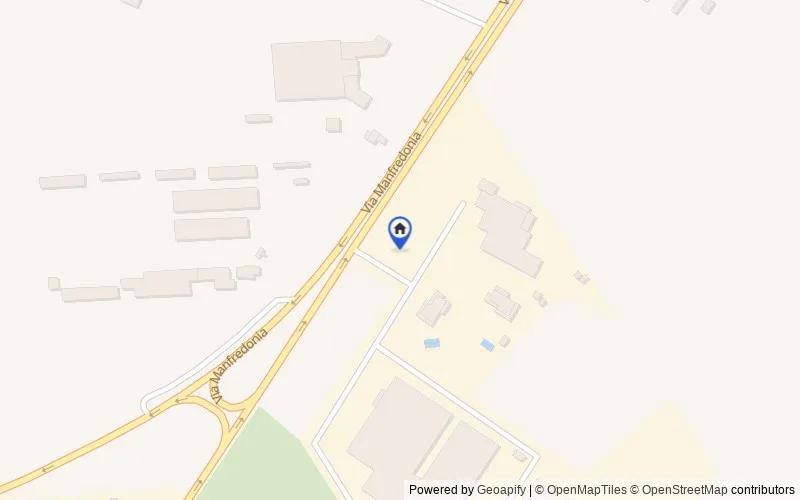 Mappa della zona: km 2.200, Via Manfredonia, 71121 Foggia FG, Italia, Foggia, Foggia