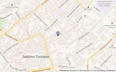 Mappa della zona: SETTIMO TORINESE, 10036, Settimo Torinese, Torino