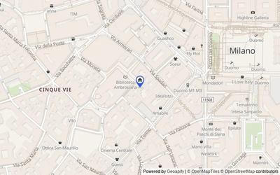 Mappa della zona: Piazza Pio XI, 5, 20123 Milano MI, Italia, Milano, Milano