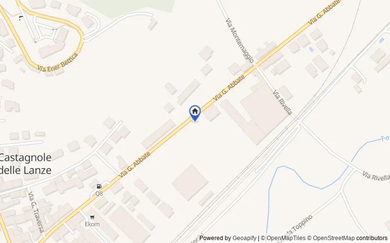Map of the area: Via Rivella, 24, 14054 Castagnole delle Lanze AT, Italia, Castagnole delle Lanze, Asti