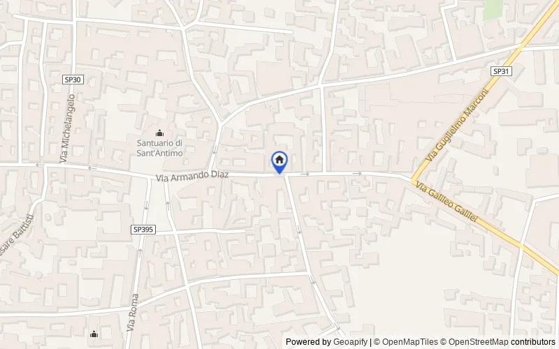 Map of the area: Via A. Diaz, 53, 80029 Sant'Antimo NA, Italia, Sant'Antimo, Napoli