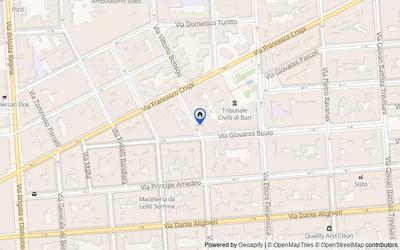Mappa della zona: Via Saverio Costantino, 34, Bari, Bari