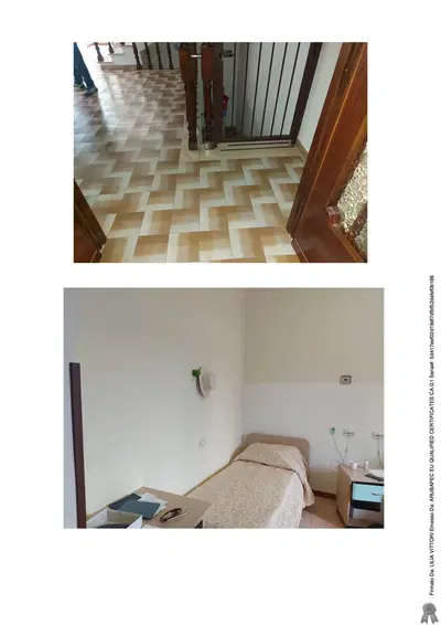 Villa distribuita su quattro piani compreso il PS1, con parco annesso, categoria catastale D/2avente attuale destinazione d'uso a Casa di riposo per anziani. Presenti 9 camere da letto con bagno oltre locali di servizio (cucina, dispensa, lavanderia, magazzino e locali deposito), locali soggiorno, servizio, accoglienza balconi e logge distribuite sui vari piani. Superficie commerciale di circa mq 2000 oltre a terreno annesso di ha 00.29.40, recintato e con accesso da strada privata comune ad altre ville.