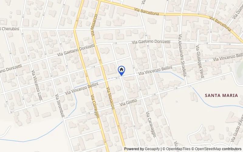 Map of the area: Via Vincenzo Bellini, 07026 Olbia OT, Italia, 07026, Olbia, Sassari