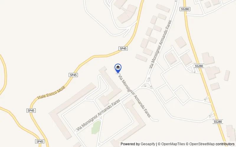 Mapa de la zona: Via Monsignor Armando Fares 15, 88100, Catanzaro, Catanzaro