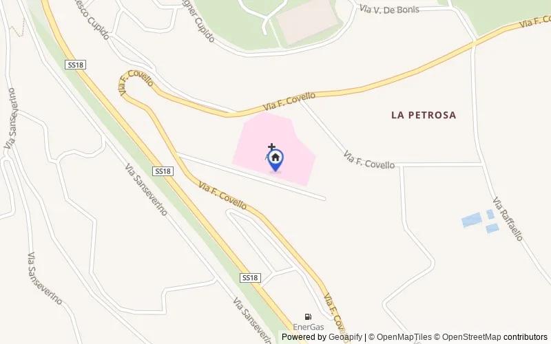 区域地图：Località Petrosa, 87029, Scalea, Cosenza