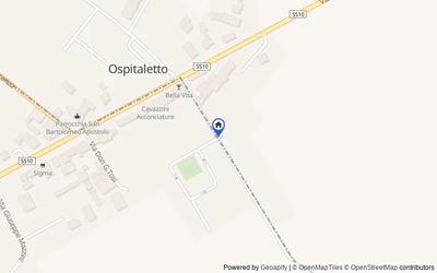 Mappa della zona: Strada Laghetto n. 14, Ospitaletto MN, Italia, 46010, Marcaria, Mantova