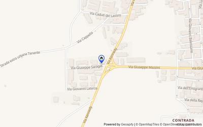 Mappa della zona: Via Saragat G. 11, 70020, Bitritto, Bari