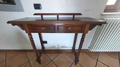 Consolle/Tavolo da Ingresso con Gambe a Torciglione