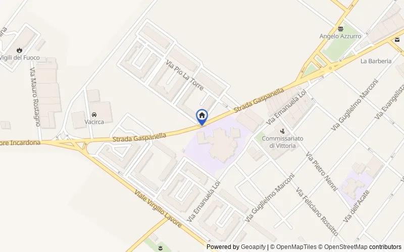 Mappa della zona: Via Strada per Gaspanella, 97019 Vittoria RG, Italia, 97019, Vittoria, Ragusa
