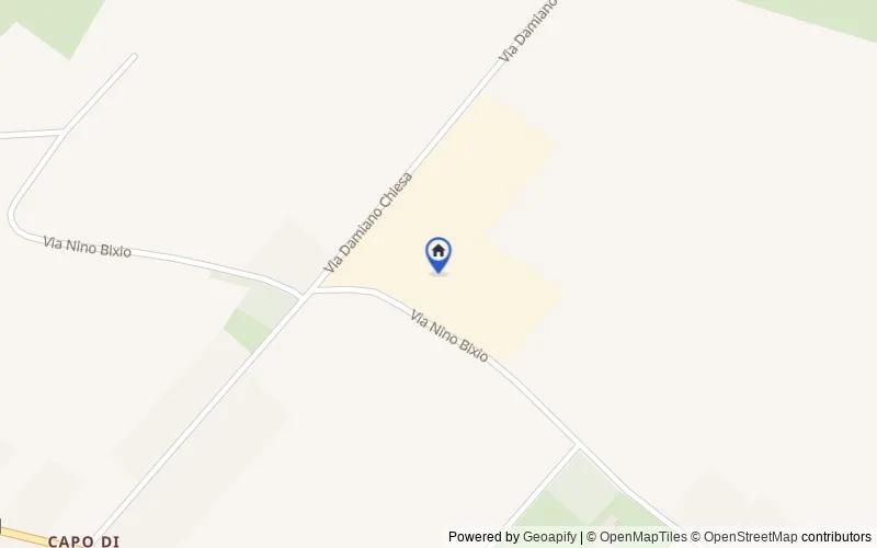 Mapa de la zona: VIA BIXIO 26A, 46028, Sermide e Felonica, Mantova