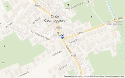 Mappa della zona: via U.  Grandis n. 20, 30020, Cinto Caomaggiore, Venezia