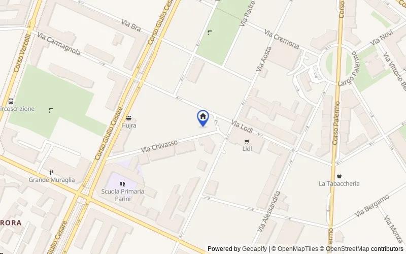 Mappa della zona: Via Chivasso, 19, 10152 Torino TO, Italia, 10155, Torino, Torino
