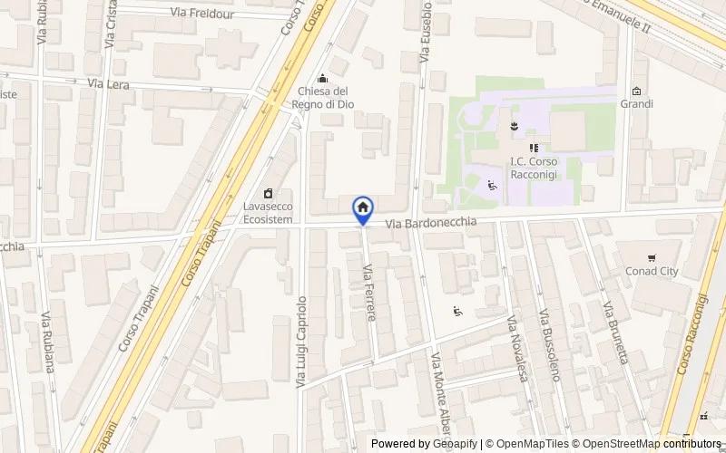 Map of the area: Ferrere, 10139 Torino TO, Italia, Ferrere, Asti