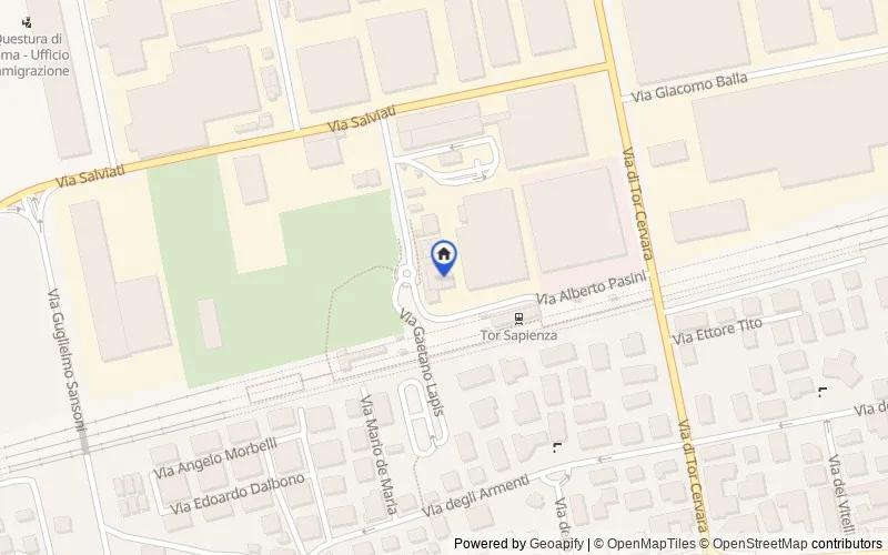 区域地图：via prenestina , 00155, Roma, Roma