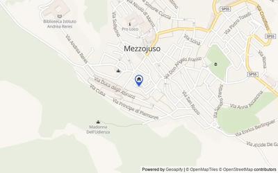 Mappa della zona: Via Archimede, 5, 90030 Mezzojuso PA, Italia, 90030, Mezzojuso, Palermo