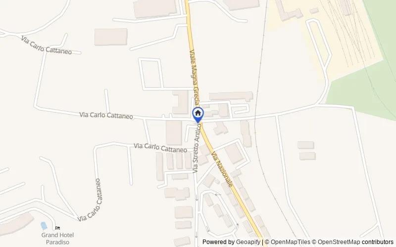 Map of the area: Via Magna Grecia snc località Fortuna, 88100, Catanzaro, Catanzaro
