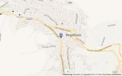 Mappa della zona: Via Amasello 116/a, 94017, Regalbuto, Enna