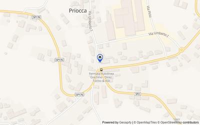 Mappa della zona: Strada Sabbione n. 1, Priocca, Cuneo