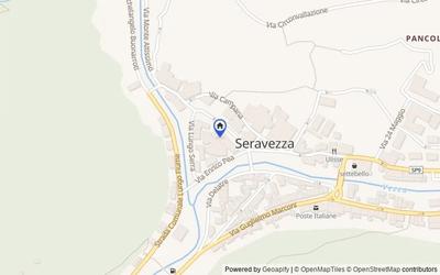 Mappa della zona: Via Margini, 24, 55047 Seravezza LU, Italia, Seravezza, Lucca