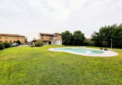 Villa singola con piscina della superficie commerciale di 355,56 mq, in Codroipo, via Villaorba n. 34, fraz. Beano