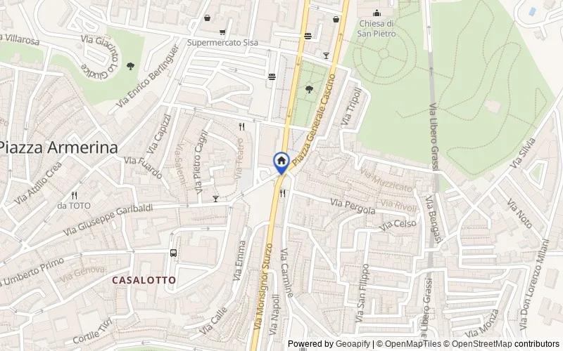 Mappa della zona: Contrada Sambuco, 94015, Piazza Armerina, Enna
