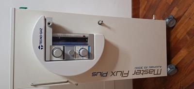 Apparecchio per sedazione cosciente:•marca/modello: “Master Flux Plus Automatic AS3000”;•marca produttrice: Tecno-Gaz;•numero di matricola/seriale: RIF.2.ENFA00RQ – LOTTO 6595/2015;•stato apparente di funzionamento: funzionante, come constatato in occasione dell’accesso del 10 settembre 2026;